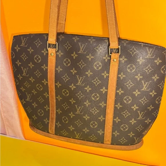 Louis Vuitton Monogram The Babylon Brown and Tan Tote bag - Picture 3 of 14